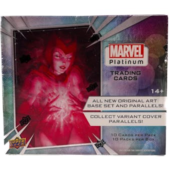 Marvel Platinum Trading Cards Hobby Box (Upper Deck 2024)