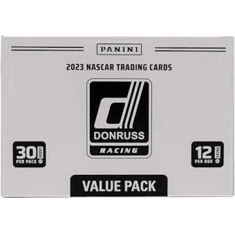 2023 Panini Donruss Racing Jumbo Value 12-Pack Box