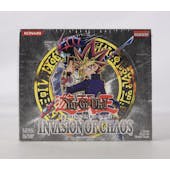 Upper Deck Yu-Gi-Oh Invasion of Chaos Unlimited 24-Pack Booster Box IOC EX-MT