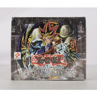 Upper Deck Yu-Gi-Oh Metal Raiders Unlimited Booster Box 24-Pack MRD EX-MT GOAT