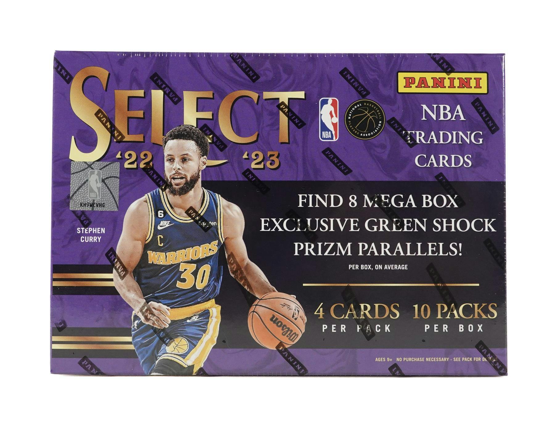 2022/23 Panini Select Basketball 40-Card Fanatics Mega Box (Green