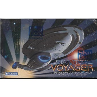 Star Trek: Voyager Season One 24 Pack Box (1995 Skybox)