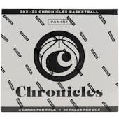 2021/22 Panini Chronicles Basketball Lucky Envelopes 10-Pack Box