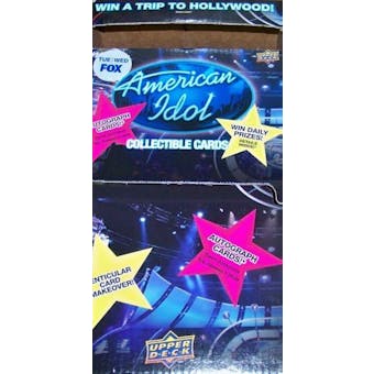 American Idol 36-Pack Box (2009 Upper Deck)