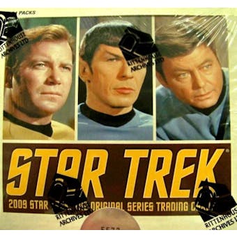 Star Trek Original Series Trading Cards Box (Rittenhouse 2009)