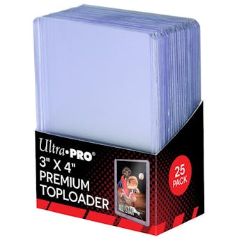 Ultra Pro 3x4 Premium Toploaders ( 25 count pack )