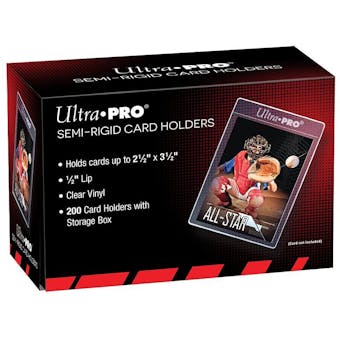 Ultra Pro Semirigid Toploaders (200 Count Box)