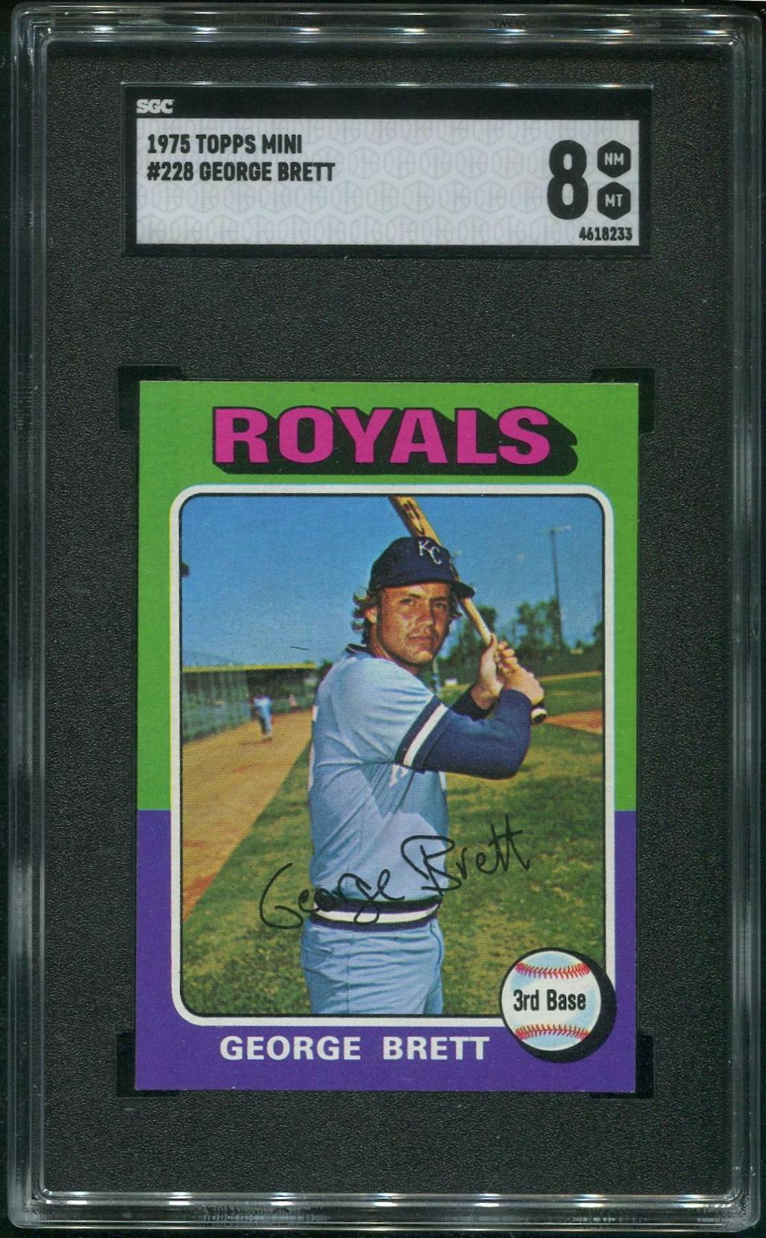 The George Brett Rookie Card and Other Vintage Cards