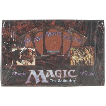Magic the Gathering 4th Edition Booster Box Fourth Ed - Retailer Price Sticker on Shrink