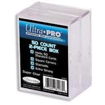 Ultra Pro 50 Count 2-Piece Plastic Storage Box