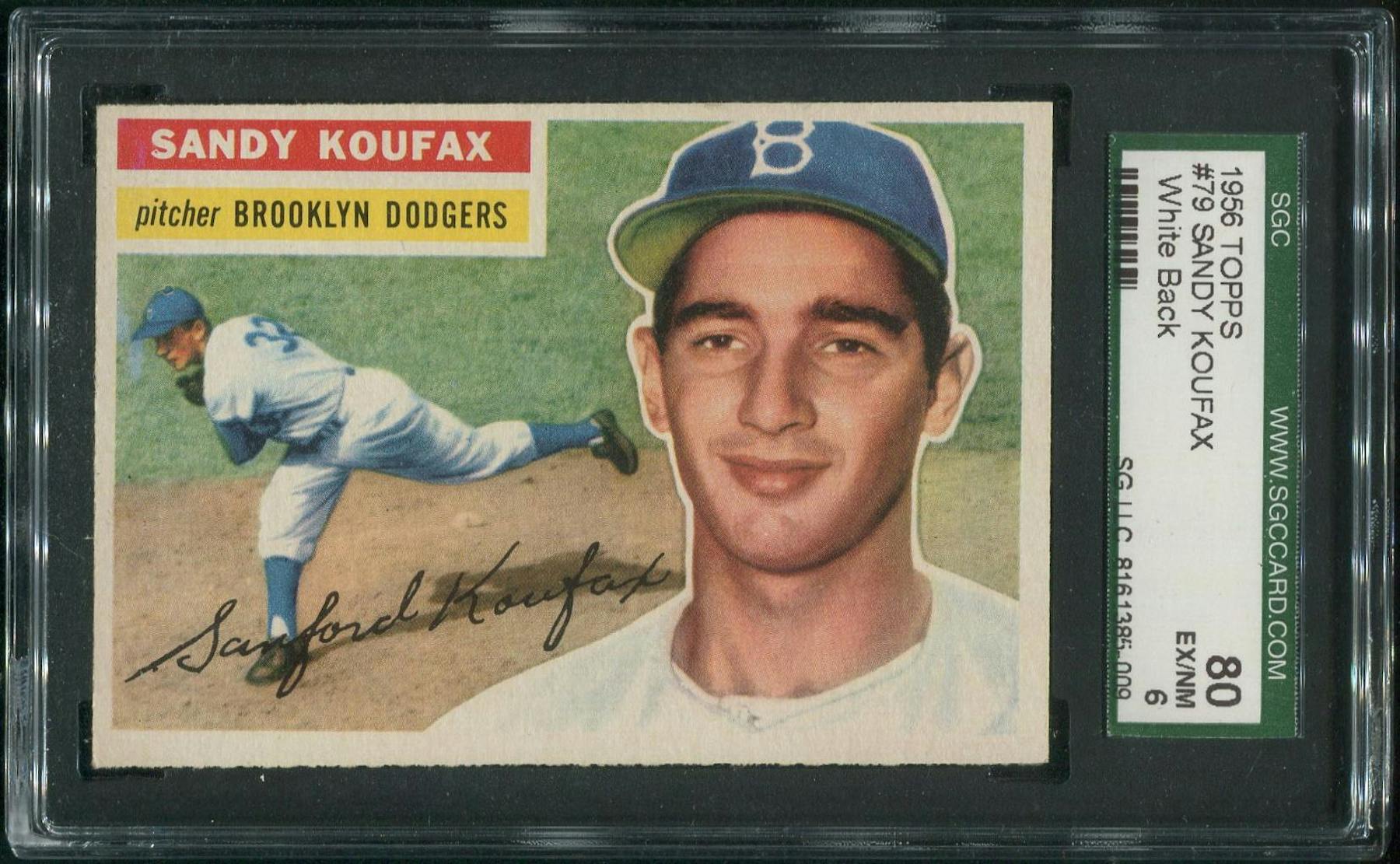 SANDY KOUFAX Los Angeles Dodgers THROWBACK MAJESTIC 2 PATCH JERSEY