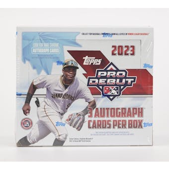 2023 Topps Pro Debut Baseball Hobby Jumbo Box