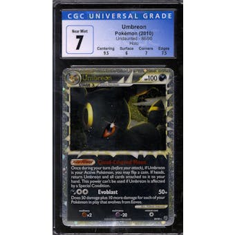 Pokemon HGSS Undaunted Umbreon 86/90 CGC 7