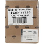 2022 Panini National Treasures Football Hobby 4-Box Case (Factory Fresh)