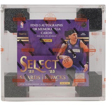 2022/23 Panini Select Basketball Hobby Box (Case Fresh)
