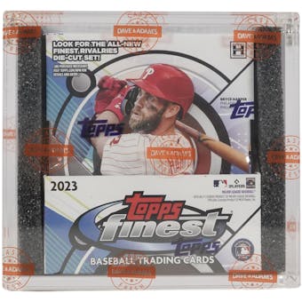 2023 Topps Finest Baseball Hobby Box (Case Fresh)