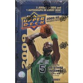 2009/10 Upper Deck Basketball Hobby Box