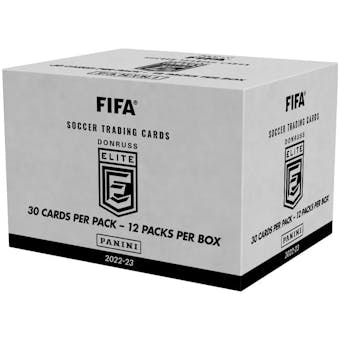 2022/23 Panini Donruss Elite FIFA Soccer Jumbo Value 12-Pack Box