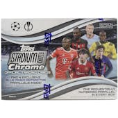 2022/23 Topps Stadium Club Chrome UEFA Club Competitions Soccer Giant Box