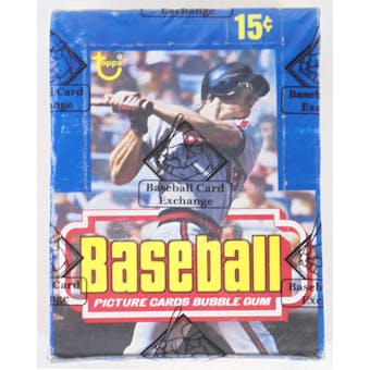 1977 Topps Baseball Wax Box BBCE (Reed Buy)