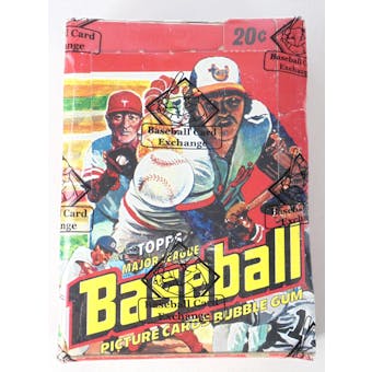 1978 Topps Baseball Wax Box BBCE (Reed Buy)