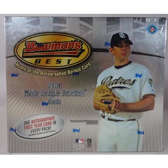 2004 Bowman's Best Baseball Hobby Box (Reed Buy)