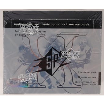 1998/99 Upper Deck SPx Finite Hockey Hobby Box (Reed Buy)