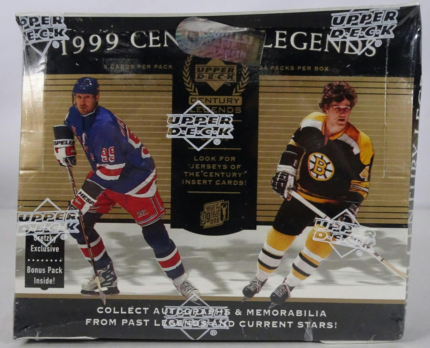 1999/00 Upper Deck Wayne Gretzky Living Legend Hockey Hobby Box (Reed Buy)