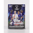 Image for  2022/23 Topps Chrome UEFA Women's Champions League Soccer 8-Pack Blaster Box