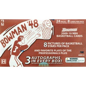 2009/10 Bowman '48 Basketball Hobby Box
