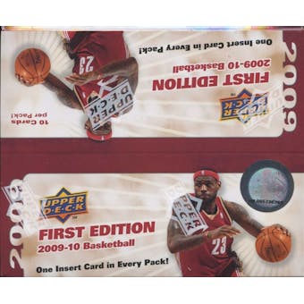 2009/10 Upper Deck First Edition Basketball 36-Pack Box