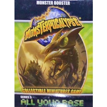 Monsterpocalypse Series 3 All Your Base Monster Booster Pack (Privateer Press)