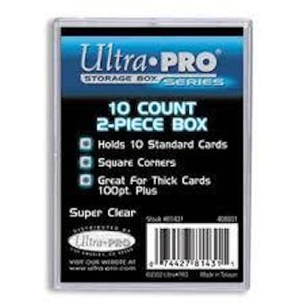Ultra Pro 10 Count 2-Piece Plastic Storage Box