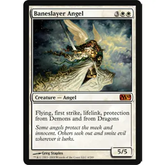 Magic the Gathering 2010 Single Baneslayer Angel - NEAR MINT (NM)