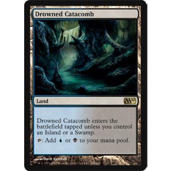 Magic the Gathering 2010 Single Drowned Catacomb Foil