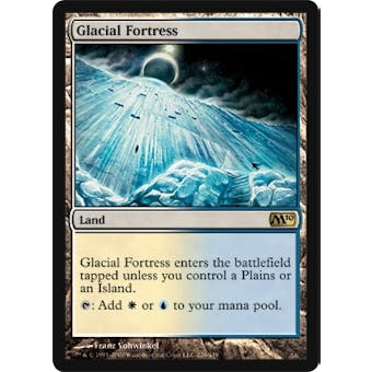 Magic the Gathering 2010 Single Glacial Fortress - SLIGHT PLAY (SP)