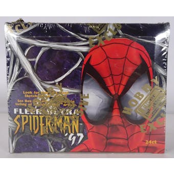 1997 Fleer Ultra Spider-Man '97 Hobby Box (24ct) (Reed Buy)