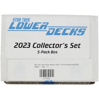 Star Trek: Lower Decks Collector's Set 5-Pack Box (Rittenhouse 2023)