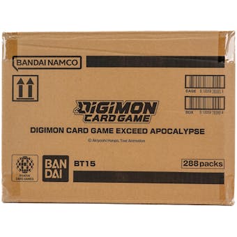 Digimon Exceed Apocalypse Booster 12-Box Case