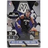 2022/23 Panini Mosaic Basketball 6-Pack Blaster 20-Box Case