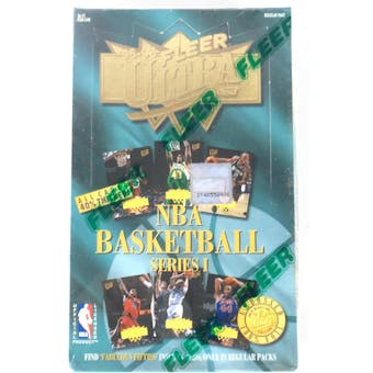 1995/96 Fleer Ultra Series 1 Basketball Hobby Box (Reed Buy)