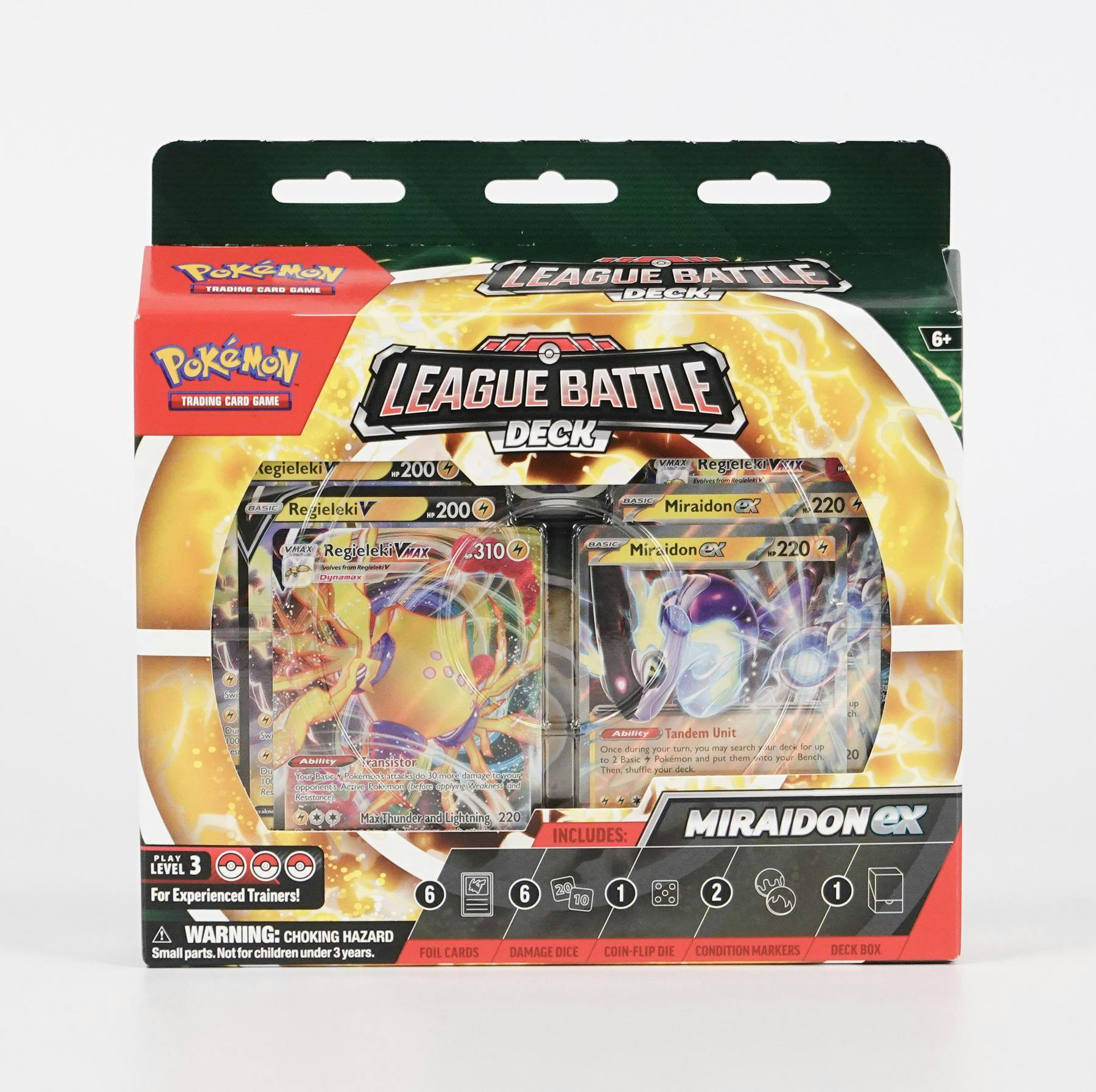 Pokemon Miraidon EX League Battle Deck 6-Box Case