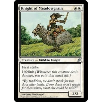 Magic the Gathering Lorwyn Single Knight of Meadowgrain - NEAR MINT (NM)