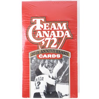 1991/92 Future Trends Team Canada (1972) Hockey Hobby Box (Reed Buy)