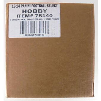 2013 Panini Select Football Hobby Case (12 boxes) (Reed Buy)