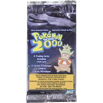 Topps Pokemon The Movie 2000 Booster Pack (Canadian Distribution)