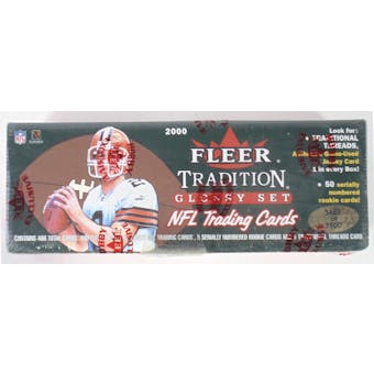 2000 Fleer Tradition Glossy Football Factory Set (Reed Buy)