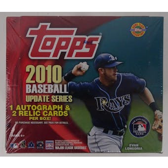 2010 Topps Update Baseball Jumbo Box (Damaged) (Reed Buy)