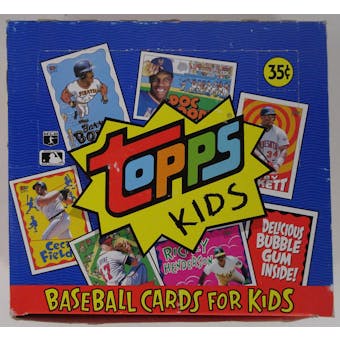 1992 Topps Kids Baseball Hobby Box (Reed Buy)