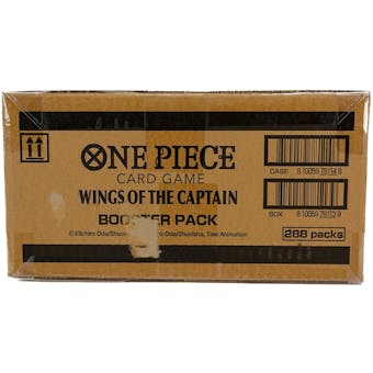 One Piece TCG: Wings of the Captain Booster 12-Box Case